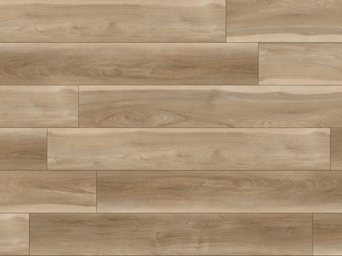 Log-colored wood flooring