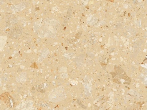 Beige terrazzo brick