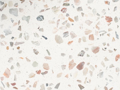 large particle terrazzo