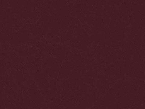 Seamless wine red pleated fine-grain leather