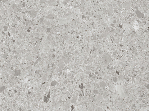 light gray small terrazzo brick