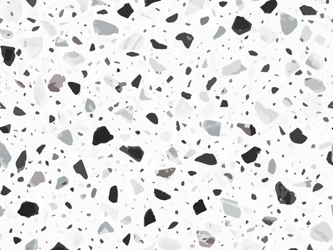 gray terrazzo