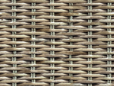 Seamless gray distressed rattan rattan bamboo weave