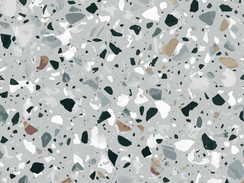 large particle terrazzo