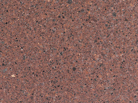 Red terrazzo