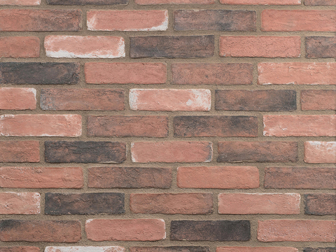 red brick wall