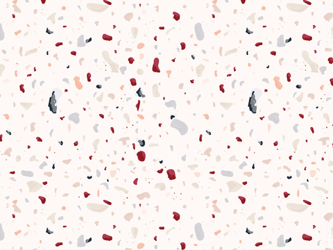 Color small particle terrazzo