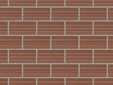 Seamless red brick wall outdoor wall ground