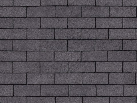 Seamless villa building roof asphalt tiles