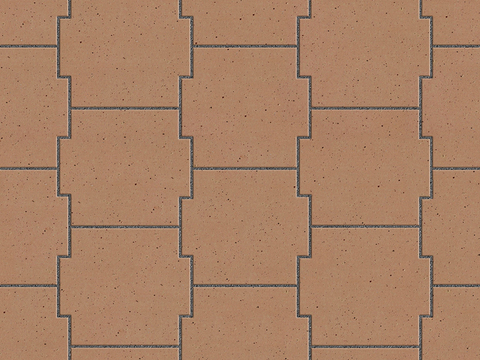 Seamless outdoor brick sidewalk road ground square brick