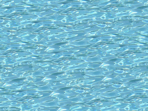 Seamless blue swimming pool water ripple surface pool texture