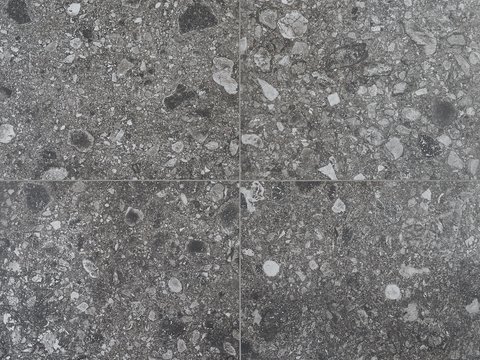 gray terrazzo brick