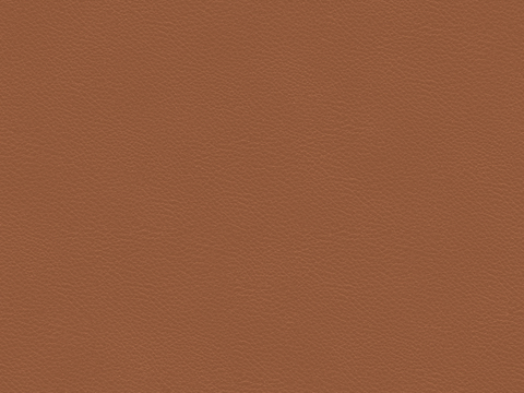 Orange fine-grain leather