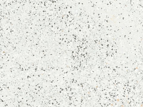 Light colored small terrazzo brick