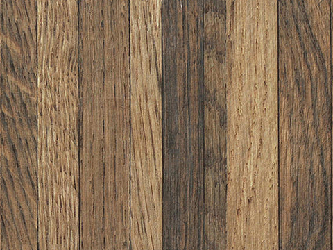 Log-colored wood flooring