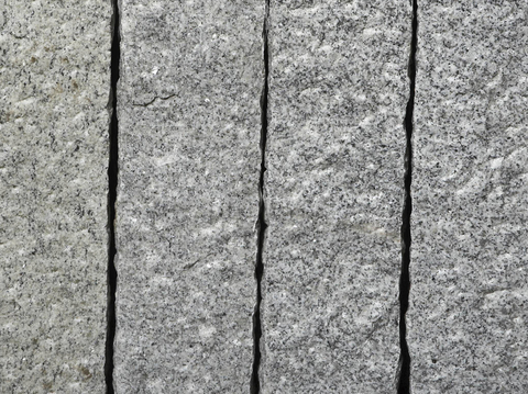 gray granite brick wall