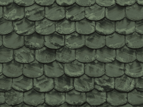 Seamless villa building roof Chinese antique slate tiles