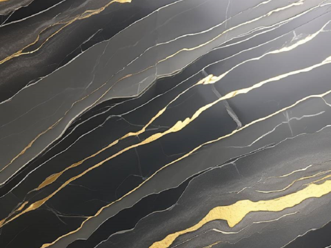 Lauren Black Gold Light Luxury Marble