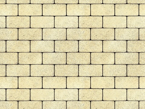 Yellow brick wall