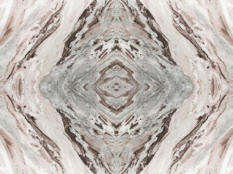 gray symmetrical marble stone slab