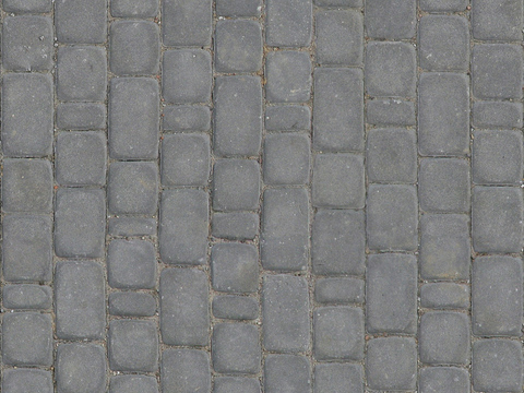 Seamless gray floor tile sidewalk road ground street square tile