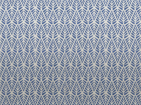 Blue Modern Minimalist Wallpaper Wall Cloth