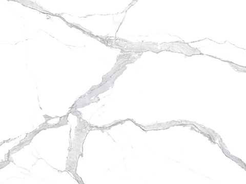 White marble stone slab