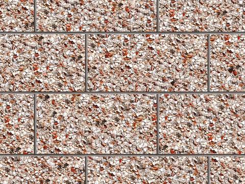 Seamless outdoor brick sidewalk road ground square brick