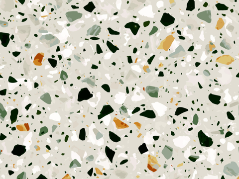 gray terrazzo