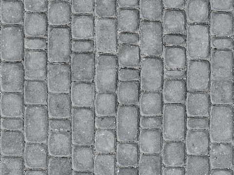 Seamless gray floor tile sidewalk road ground street square tile