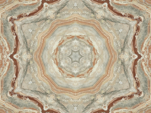 gray symmetrical marble stone slab