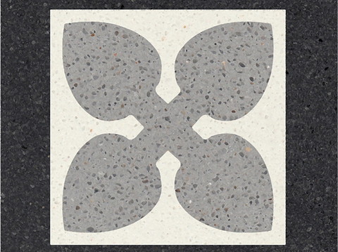 Grey modern simple terrazzo tiles