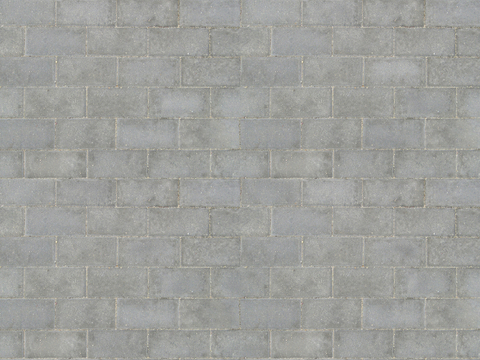 Seamless Outdoor Staggering Square Brick