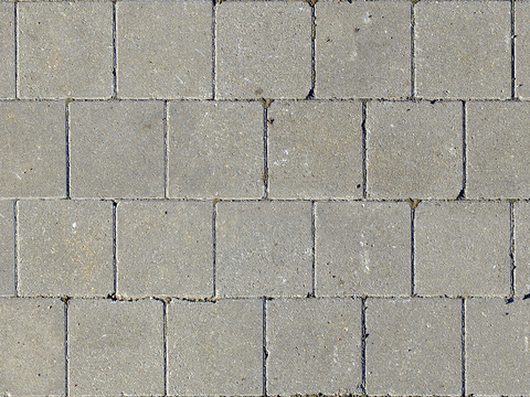 Seamless outdoor brick sidewalk road ground square brick