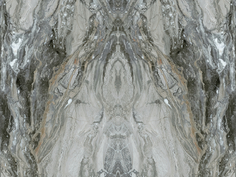 gray symmetrical marble stone slab