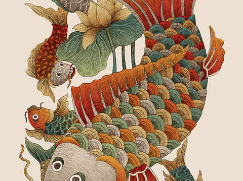 Chinese Decorative Painting Hanging Painting