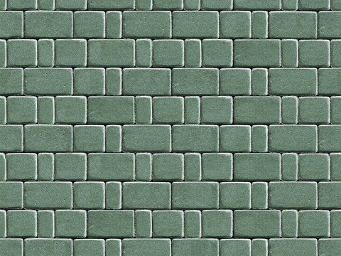 Seamless outdoor brick sidewalk road ground square brick