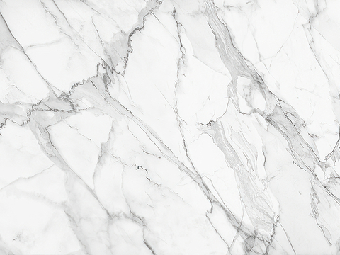 White marble stone slab