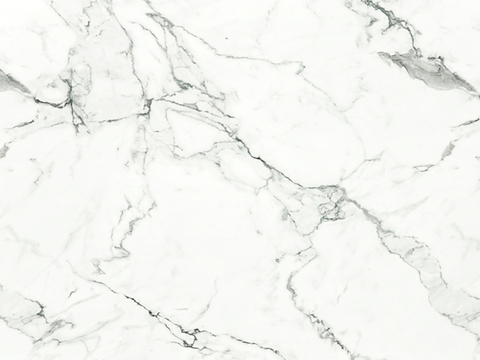 White marble stone slab