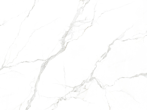 White even-grain marble rock slab