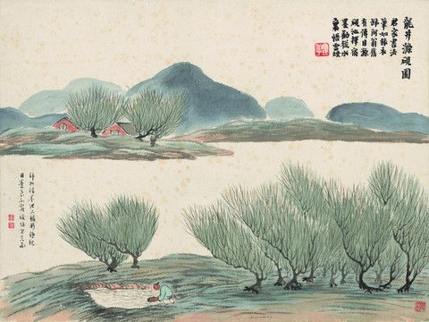 Chinese Famous Calligraphers and Painters Qi Baishi Works Traditional Chinese Painting