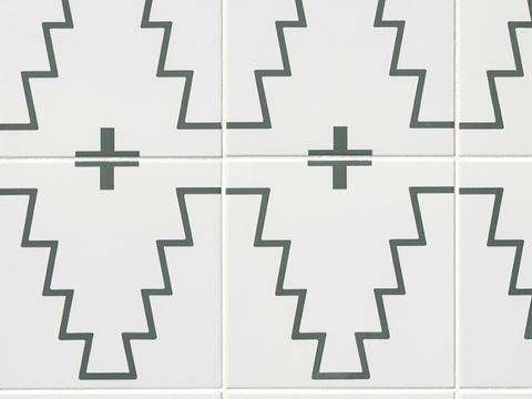 White Modern Simple Tiles