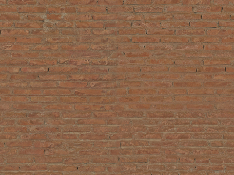 red brick wall