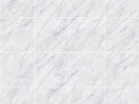 Seamless Modern White Marble Stone Geometric Splicing Parquet Pattern Tile Floor Tile Wall Tile