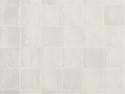 Seamless warm white checkered brick