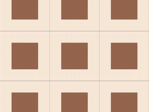 Vintage beige mosaic plaid brick