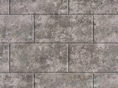 Seamless old concrete cement building exterior wall