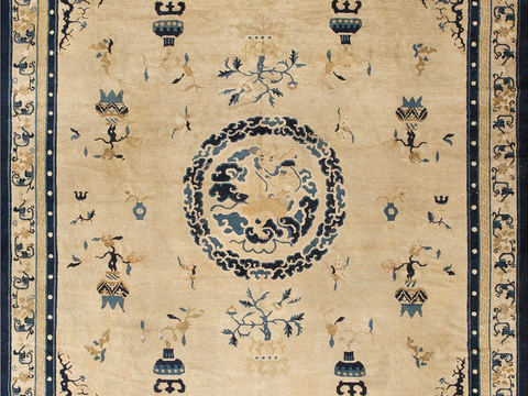 New Chinese Style Carpet Antique Carpet