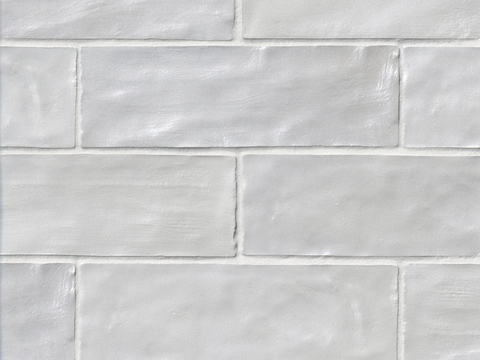 White Stone Pattern Long Brick Strip Brick Kitchen Brick