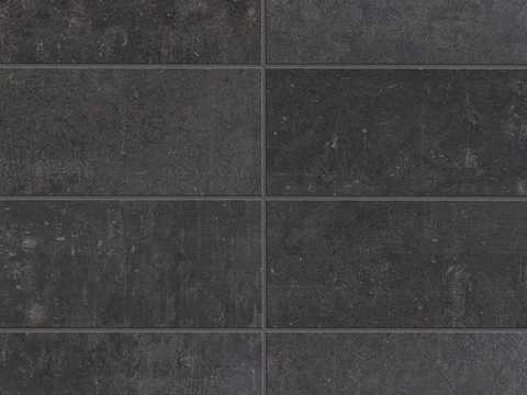 Black granite stone rock slab